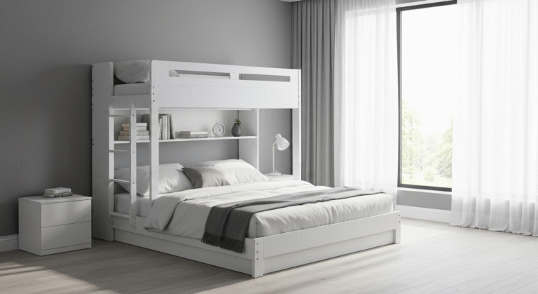 Bunk Bed With a Double