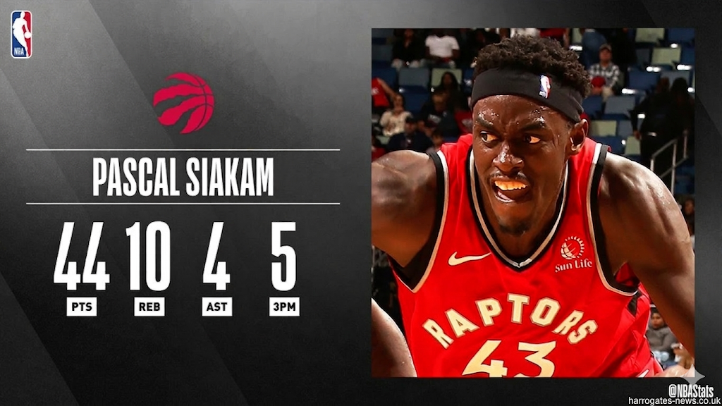 Pascal Siakam stats